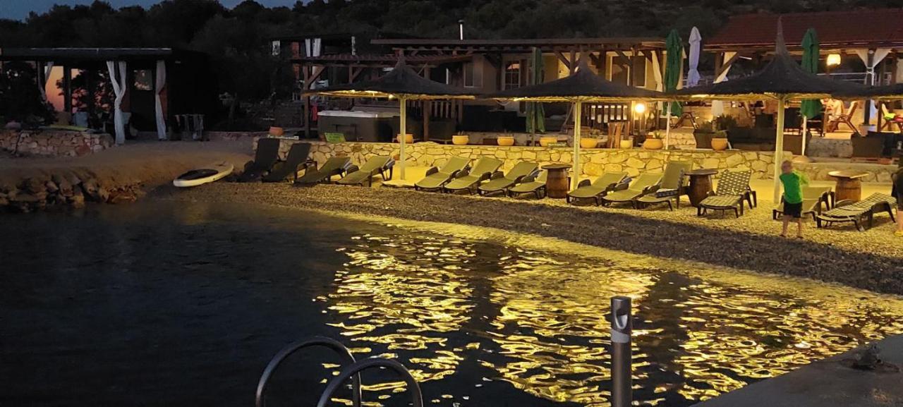 Beach House Danica - Resort & Tavern Bain, Free Transport, Pool, Island Of Zut - Kornati Pristanisce Екстер'єр фото